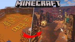 УЛУЧШИЛ ДЕРЕВНЮ в МЕСЕ Майнкрафт 1.16.4 | Wild West Town in Minecraft | Дикий запад в Майнкрафт