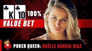 Gaëlle Garcia Diaz  Outplaying Poker Veterans ️ Poker Queens ️ PokerStars