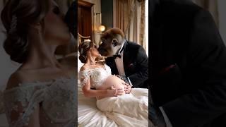 Gorilla love AI video #ai #aiart #gorillatag #gorilla #love #wedding #pregnancy #fannyvideo #fantasy