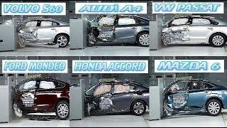 VOLVO S60, AUDİ A4, VW PASSAT | D SINIFI OTOMOBİLLERİN KAZA TEST SONUÇLARI