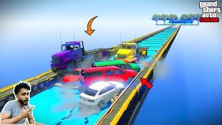 Traffic Jam In Face To Face Race GTA 5