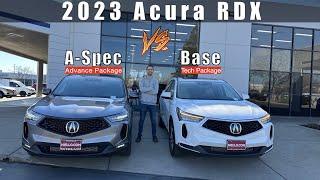 2023 Acura RDX A-Spec Advance vs Tech. Major differences!