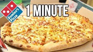 Domino's Medium Pizza in 1 Minute Challenge (vs MATT STONIE vs L.A. BEAST)