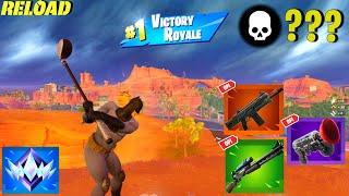 High Elimination Unreal Ranked Solo Reload Zero Build Win Gameplay | Fortnite Chapter 6