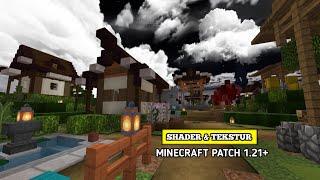 SHADER + TEKSTURE RINGAN DI MCPE !! Shader & Teksture Keren Minecraft Patch 1.21+