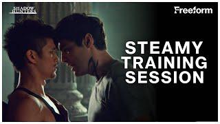 Magnus and Alec's Steamy Training Session | Shadowhunters | Freeform