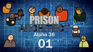 Kitchen Fire | Prison Architect Alpha 36 | Episode 1