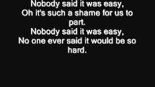 Coldplay - The scientist (Lyrics)