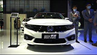 2021 Honda Envix Hybrid Walkaround—2021 ShangHai Motor Show—2021款本田享域混动版，外观与内饰实拍