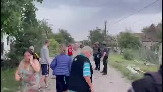 Краматорск ужасный обстрел 12.08.22 Ивановка