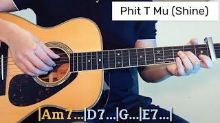 Shine - ဖြစ်တည်မှု (Easy Plucking Guitar Play-through)