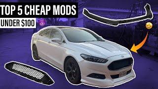 TOP 5 CHEAP MODS for YOUR Fusion!