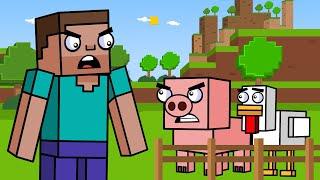 The Animal Farm | Block Squad (Minecraft Animation)