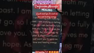 Confession Message HEALING PLEASE SEND LOVE AND HEALING ENERGY #tarot #tarotreader #psychictarot