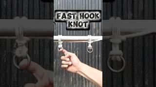 Secure Hook Knot Made Simple #knot #technique #tips #rope