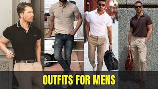 How To Wear Polo Shirt | Polo Outfits For Men | Men’s Outfit Ideas 2022