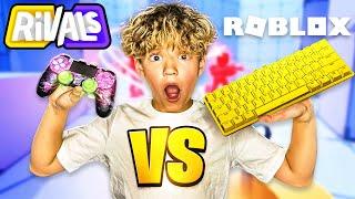 Roblox Rivals Keyboard & Mouse VS Controller (2X AIM ASSIST) *NEW MAP*