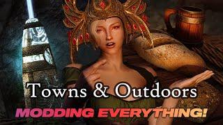 Modding Every Skyrim Town & Outdoors Objects Textures