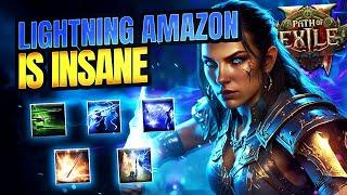 This Lightning Amazon Huntress Build Is S-TIER! (HUGE DPS +SPEED) | PoE 2 0.2