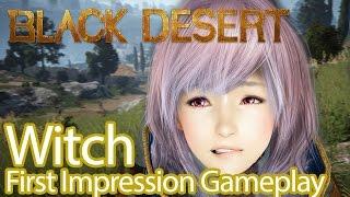 Black Desert - Witch Class Gameplay (English Patch)