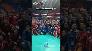 The #NCAA100 Volleyball Tournament resumes its second round of action at.. | NCAA Season 100