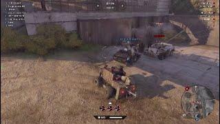 Crossout: Sometimes the ground is the best wedge.