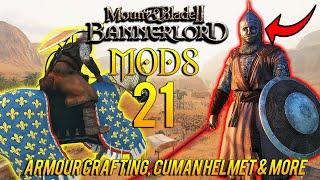 Mount & Blade 2 Bannerlord Mods #21: Horse Caparisons, Cuman Helmets, Armour Crafting & MORE!