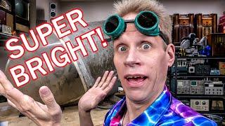 Super Bright Anti-Submarine Searchlight - See It Light Up!