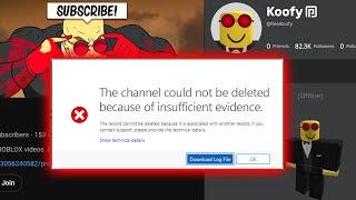 Why Koofy Channel isn't Deleted yet