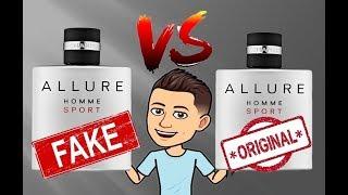 Как отличить подделку Chanel Allure Homme Sport Парфюм