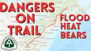 EXTREME Appalachian Trail Conditions: FLOODS, HEAT & Hiker ALERTS for Bears