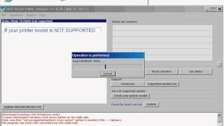 WIC Reset Utility - add your printer to supported list and reset the waste ink counter