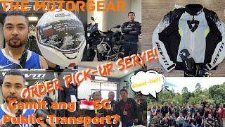 CABERG HELMET, ALPINESTARS,REVI'T | ORDER PICK-UP GAMIT SG PUBLIC TRANSPORT | The MotorGear Vlog