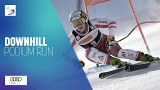 Ramona Siebenhofer (AUT) | 2nd place | Women's Downhill | Cortina d'Ampezzo | FIS Alpine