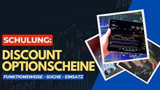 Discount Optionsscheine: Funktionsweise, Suche, Einsatz - Wie funktionieren Discount Optionsscheine?