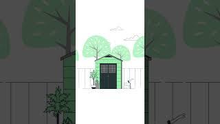 2D Animation. Fake 3D Rotation. After Effects #2danimation #aftereffects #motiondesign