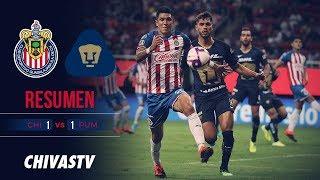 Empate en el Estadio Akron | Resumen | Chivas 1-1 Pumas | Todos los goles | J11 LigaMX AP19