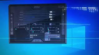 How to Graphic card power limit -using msi afterburner