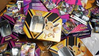 Just Opening a bunch of Pokemon product, or something.