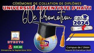 Cérémonie de collation de Diplômes (UNAH: 01/09/24)