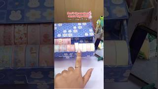Don't throw these waste Tape Rolls ️craft ideas#viralvideo #diy #bestoutofwaste #crafts #cute