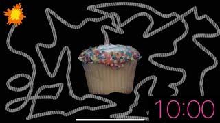 10 Minute Timer - Cupcake Explosion