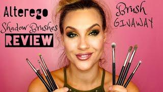 Alterego eyeshadow brush review! And giveaway!