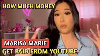 MARISA MARIE || HOW MUCH MONEY DOES MARISA MARIE CHANNEL EARN FROM YOUTUBE