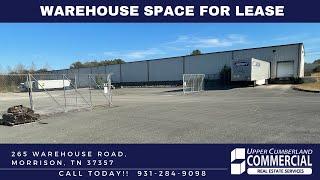 265 Warehouse Road, Morrison TN | commercial property Tennessee | TN commercial real estate |