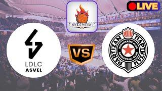 LIVE : Lyon-Villeurbanne Vs Partizan | EuroLeague Basketball Match Live Today