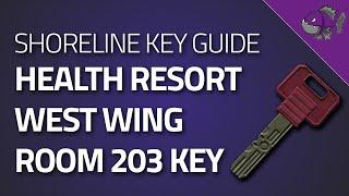 Health Resort West Wing Room 203 Key - Key Guide - Escape From Tarkov