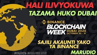 BINANCE: HALI ILIVYOKUWA HUKO DUBAI