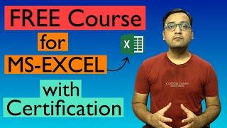 FREE Certification Course for Microsoft Excel | #Elearnmarkets FREE Courses | Anyone Can Apply