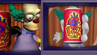 Simpsons Hit and Run intro cutscene Beta Vs Final